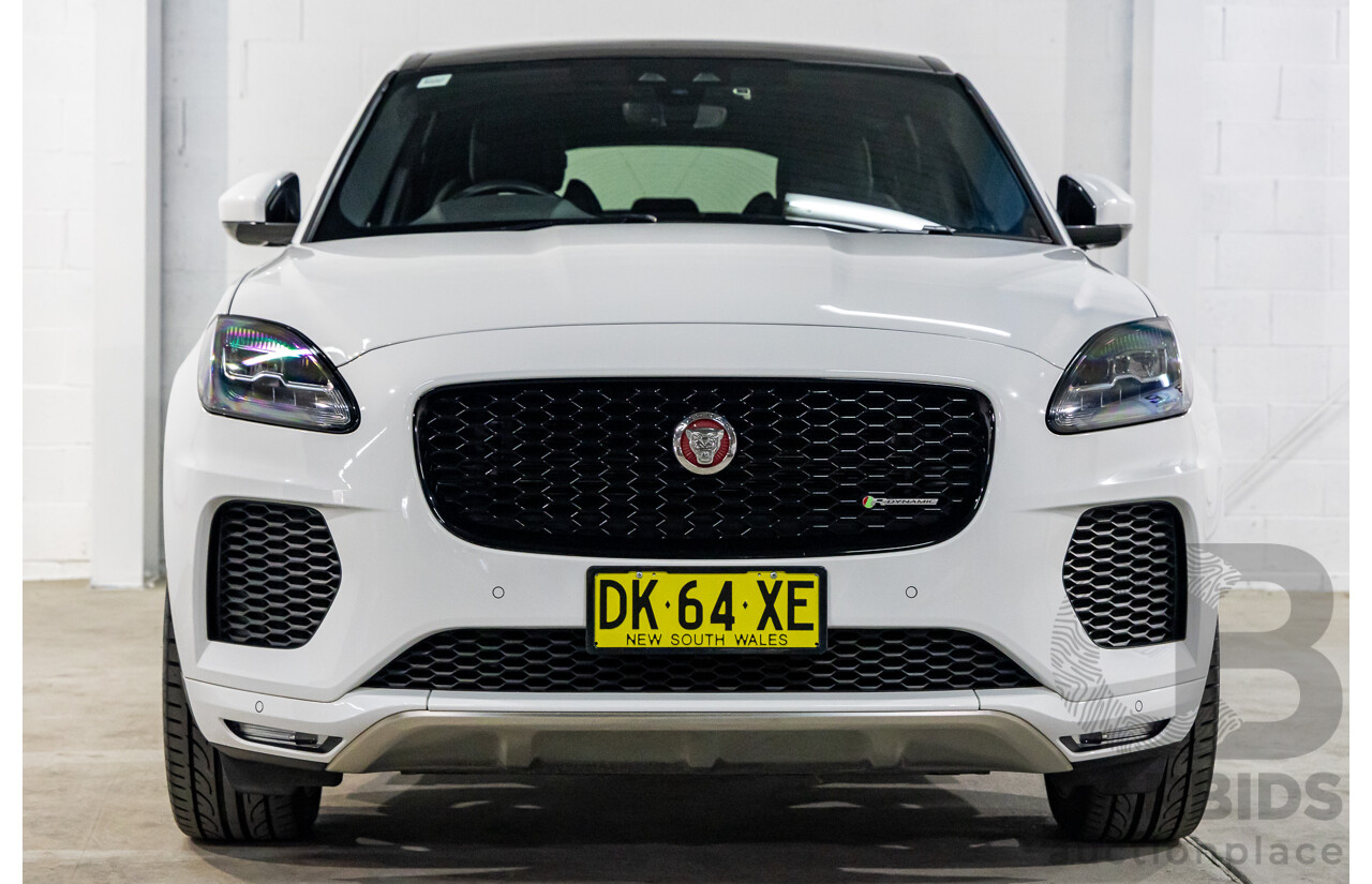 03/2019 Jaguar E-Pace D150 R-Dynamic S (110kW - AWD) X540 MY19 4d Wagon Fuji White Turbo Diesel 2.0L