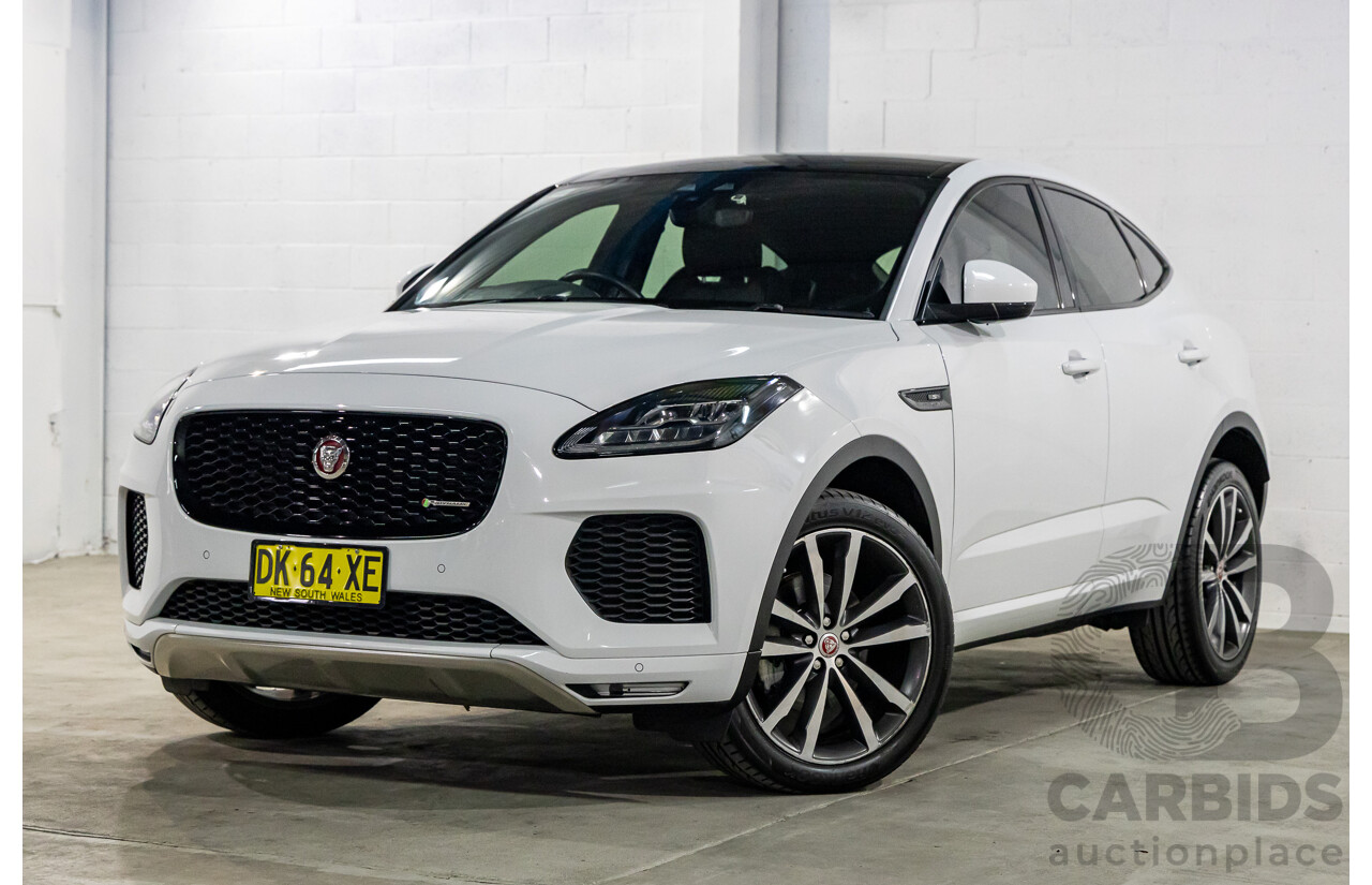 03/2019 Jaguar E-Pace D150 R-Dynamic S (110kW - AWD) X540 MY19 4d Wagon Fuji White Turbo Diesel 2.0L