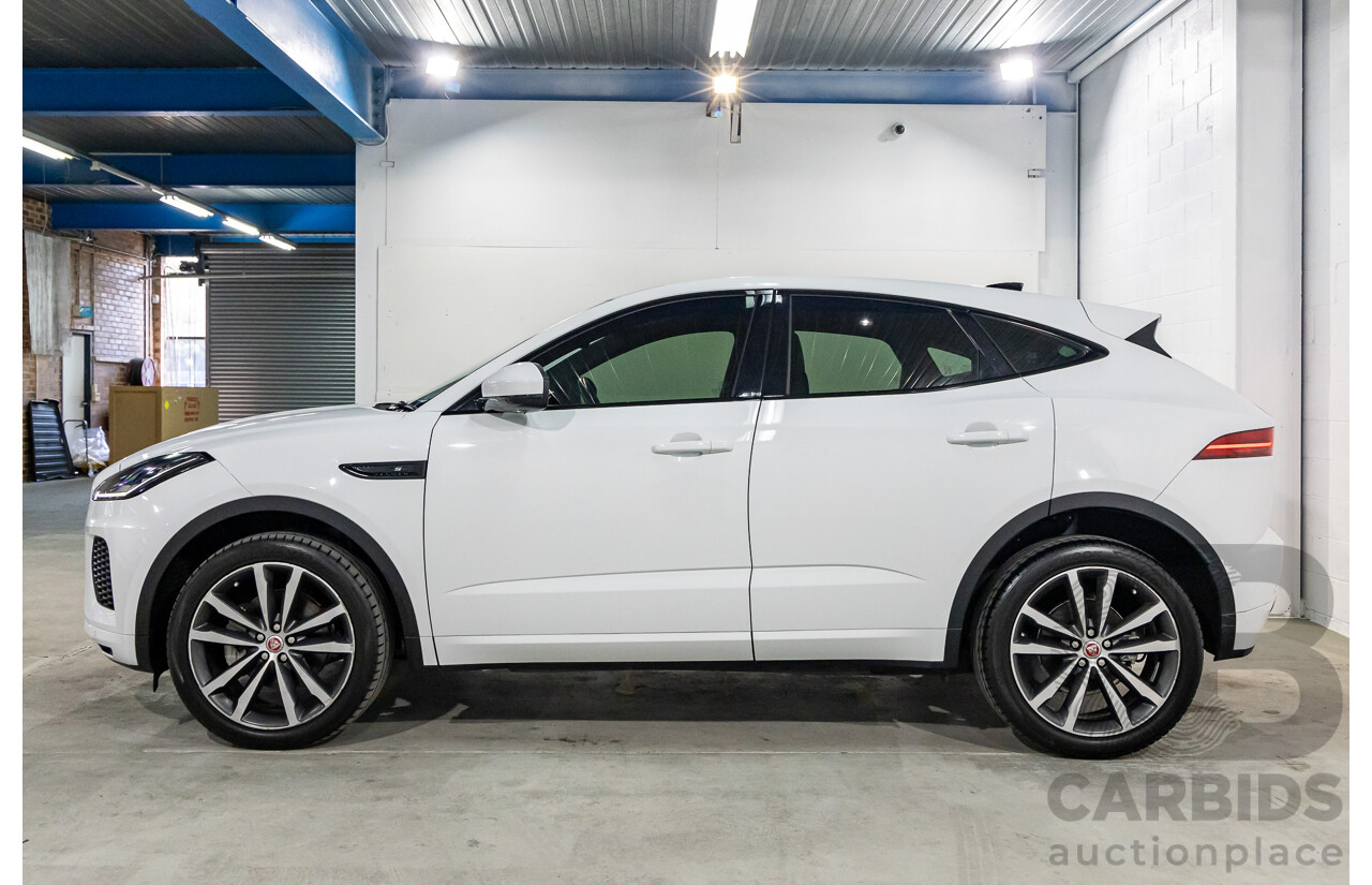 03/2019 Jaguar E-Pace D150 R-Dynamic S (110kW - AWD) X540 MY19 4d Wagon Fuji White Turbo Diesel 2.0L