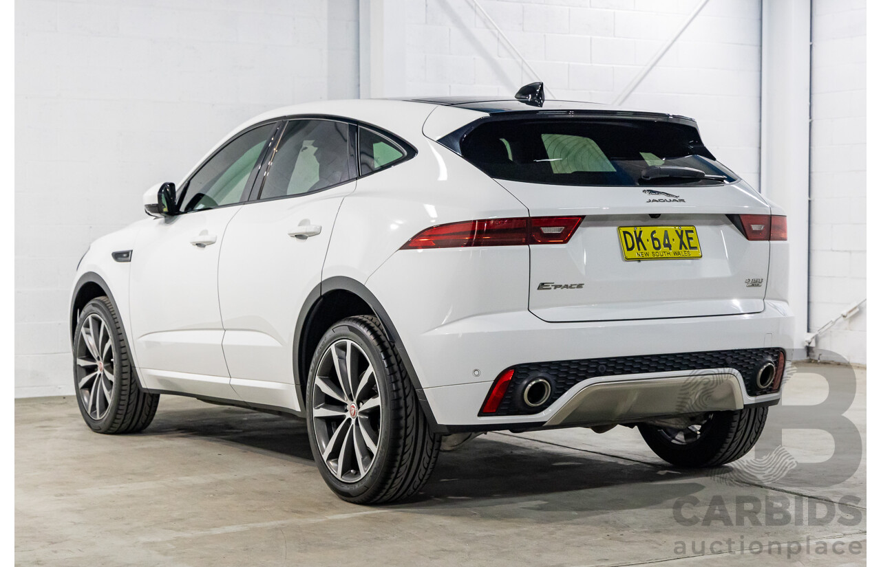 03/2019 Jaguar E-Pace D150 R-Dynamic S (110kW - AWD) X540 MY19 4d Wagon Fuji White Turbo Diesel 2.0L