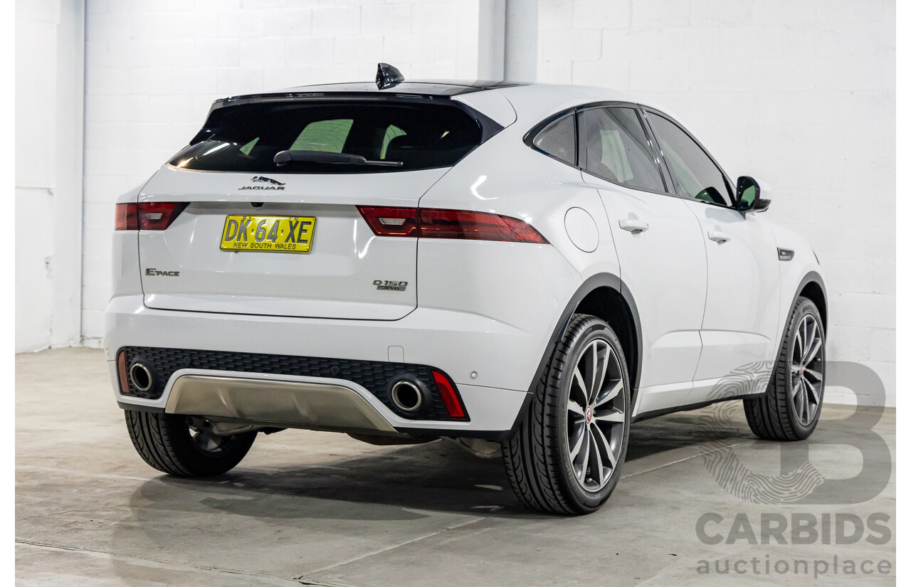 03/2019 Jaguar E-Pace D150 R-Dynamic S (110kW - AWD) X540 MY19 4d Wagon Fuji White Turbo Diesel 2.0L