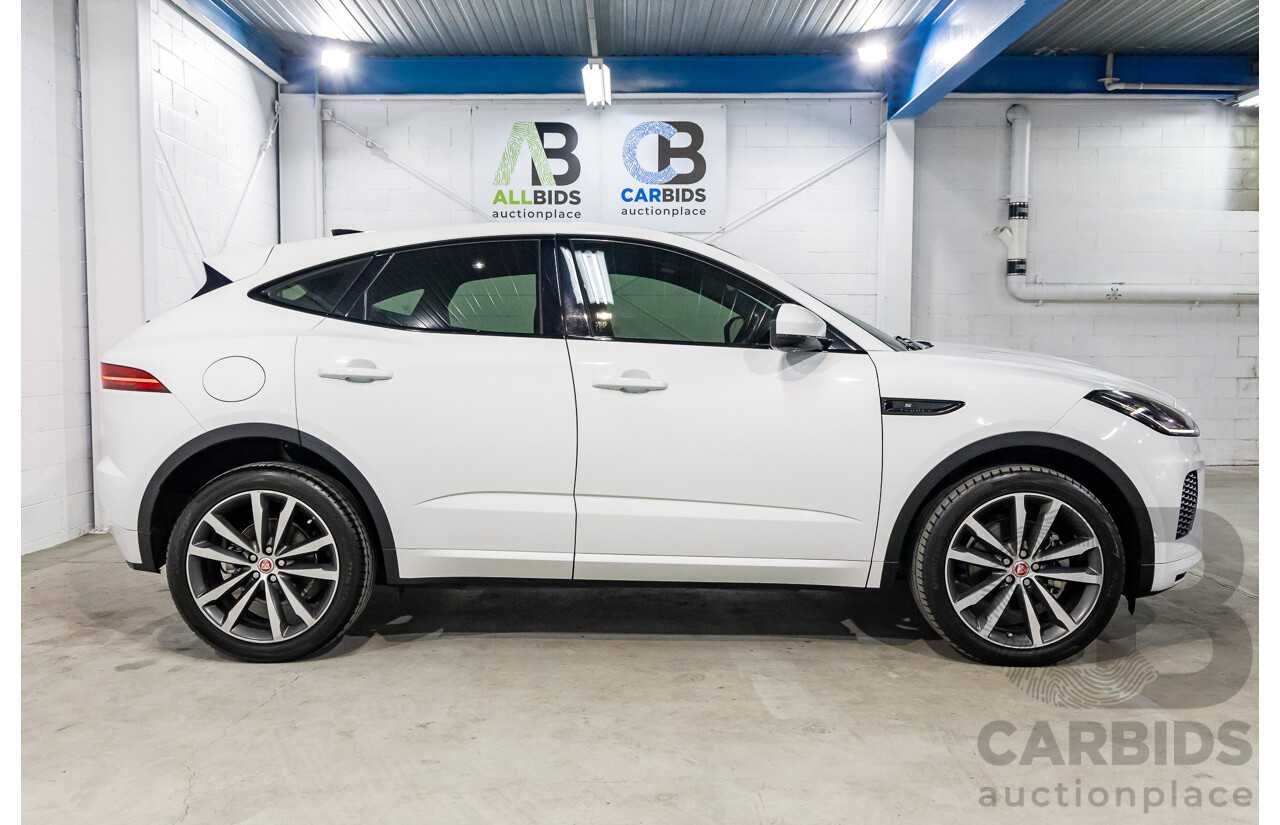 03/2019 Jaguar E-Pace D150 R-Dynamic S (110kW - AWD) X540 MY19 4d Wagon Fuji White Turbo Diesel 2.0L