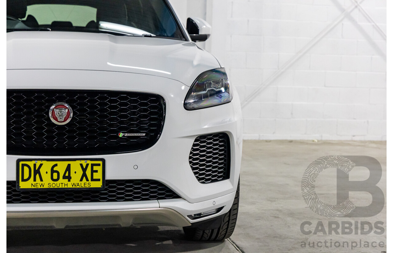 03/2019 Jaguar E-Pace D150 R-Dynamic S (110kW - AWD) X540 MY19 4d Wagon Fuji White Turbo Diesel 2.0L