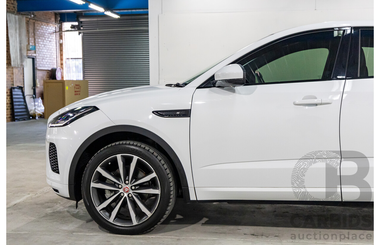 03/2019 Jaguar E-Pace D150 R-Dynamic S (110kW - AWD) X540 MY19 4d Wagon Fuji White Turbo Diesel 2.0L