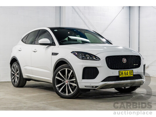 03/2019 Jaguar E-Pace D150 R-Dynamic S (110kW - AWD) X540 MY19 4d Wagon Fuji White Turbo Diesel 2.0L