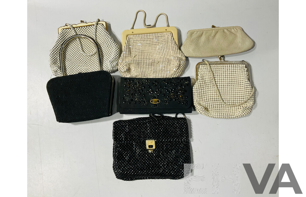 Collection of Women’s Handbags Including Glomesh-style Example by Park Lane and More