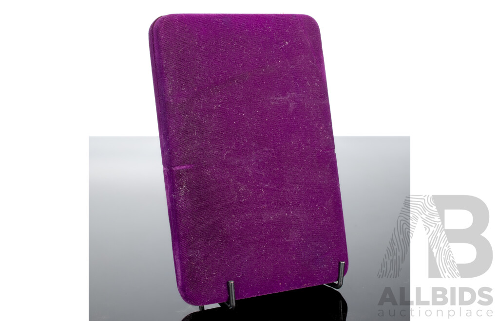 Wonderful Set Five Australian Sterling Silver Teaspoons with Wild Flower Finials by Harris & Sons, WA, in Original Box, Weight 61gm