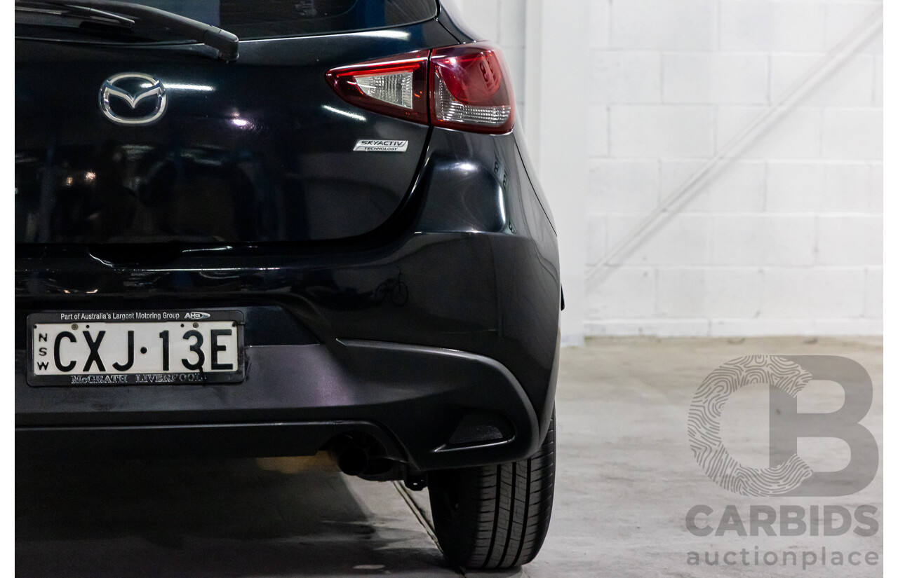 12/2014 Mazda Mazda2 Neo DJ 5d Hatchback Black Mica 1.5L