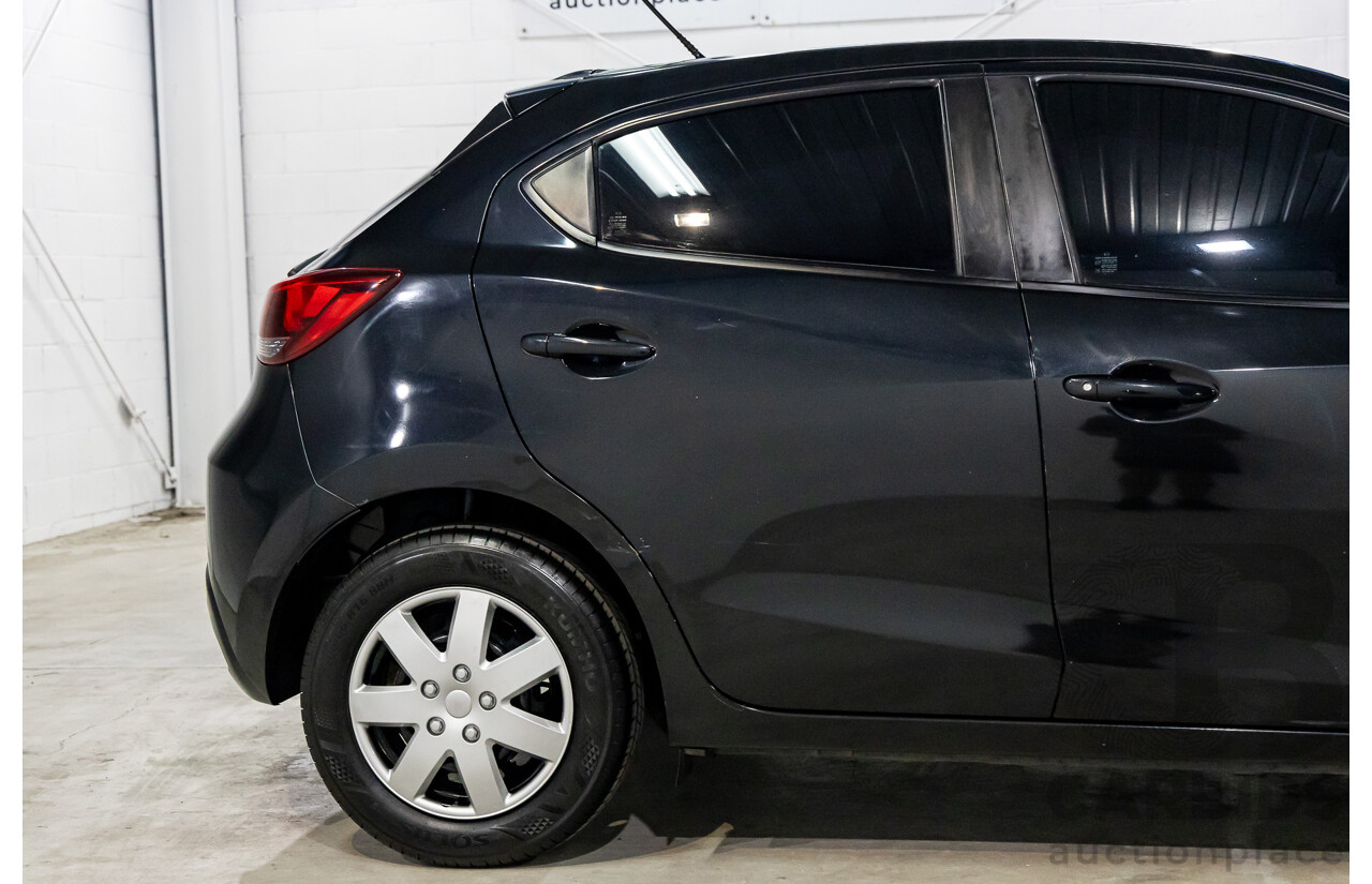 12/2014 Mazda Mazda2 Neo DJ 5d Hatchback Black Mica 1.5L