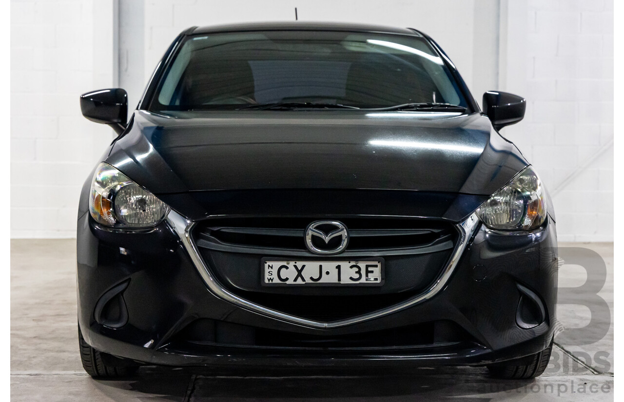 12/2014 Mazda Mazda2 Neo DJ 5d Hatchback Black Mica 1.5L