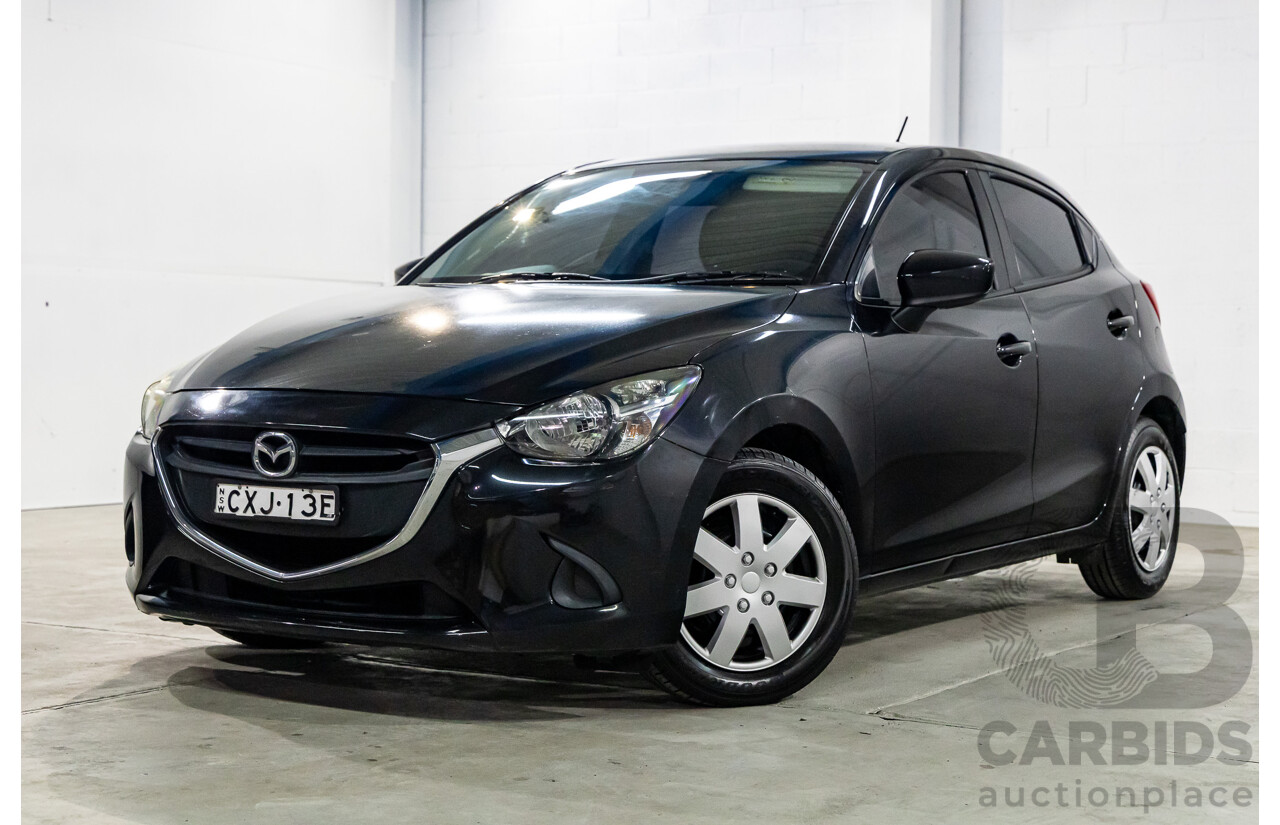 12/2014 Mazda Mazda2 Neo DJ 5d Hatchback Black Mica 1.5L