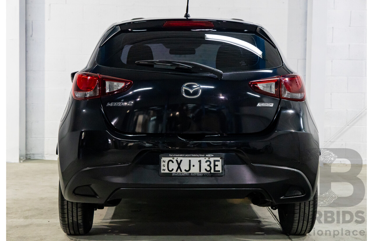 12/2014 Mazda Mazda2 Neo DJ 5d Hatchback Black Mica 1.5L