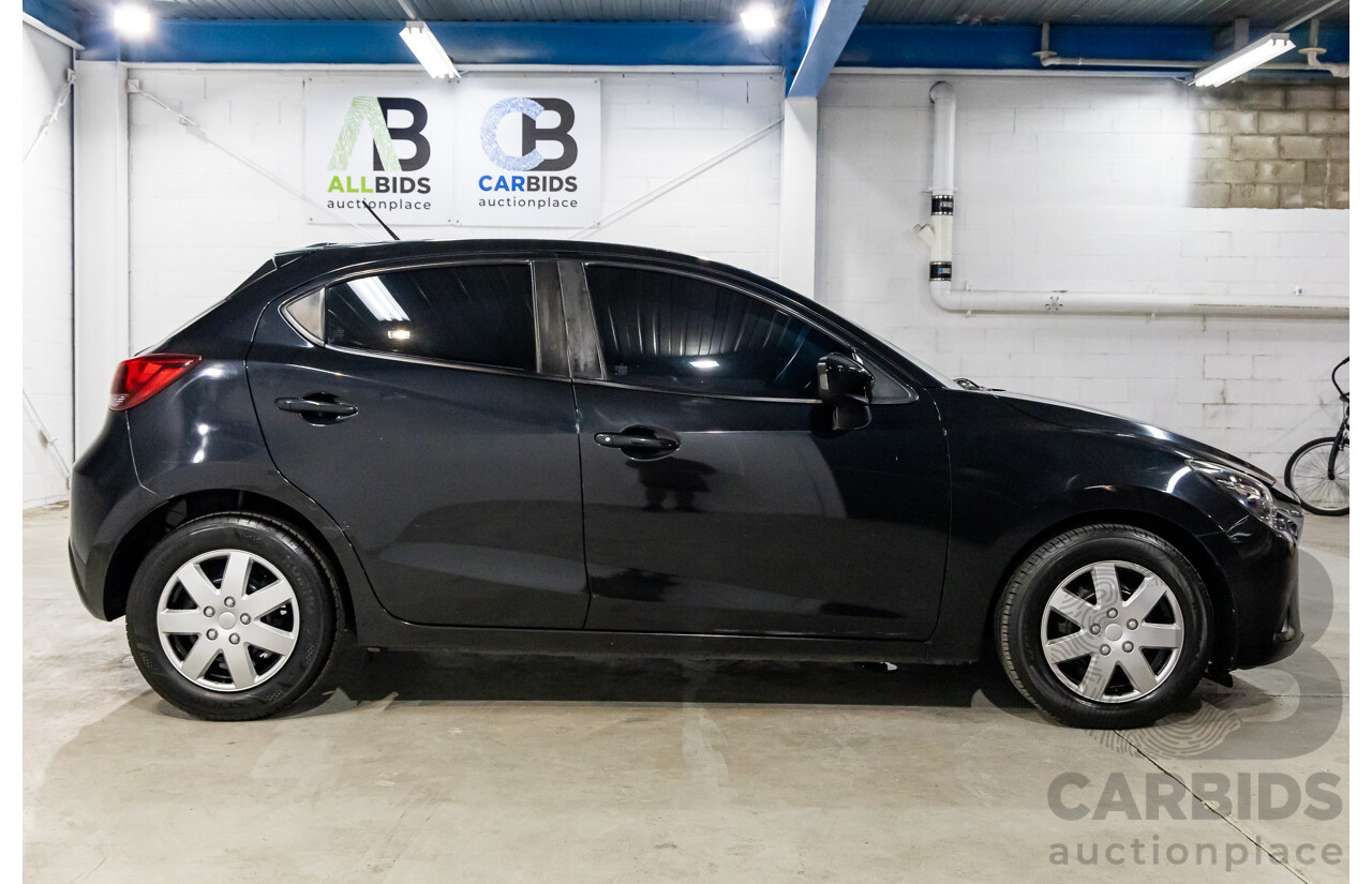 12/2014 Mazda Mazda2 Neo DJ 5d Hatchback Black Mica 1.5L