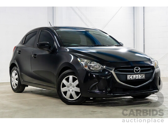 12/2014 Mazda Mazda2 Neo DJ 5d Hatchback Black Mica 1.5L