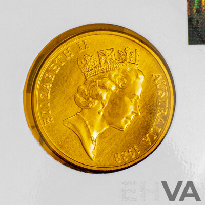 Australian RAM 1988 Gold Two Hundred Dollar Coin, Australia 1788-1988, Sydney Cove