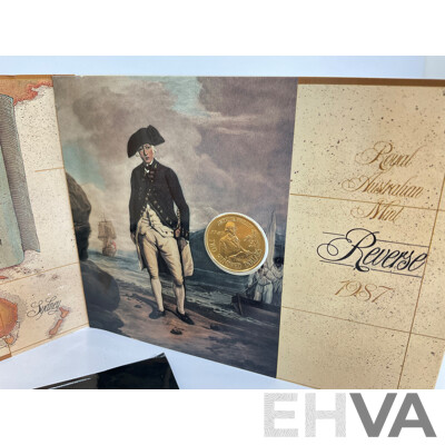 Australian RAM 1987 Gold Two Hundred Dollar Coin, 1787 Arthur Phillip .917