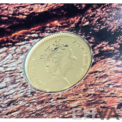 Australian RAM 1993 Gold Two Hundred Dollar Coin, Pride of Australia, Squirrel Glider .917