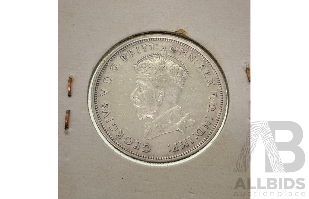 Australian 1927 Silver Florin, Commemorative .925