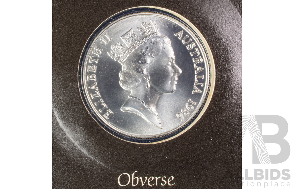 Australian RAM 1986 Silver Ten Dollar Coin, State Series South Australia .925