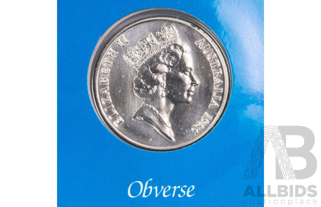 Australian RAM 1985 Silver Ten Dollar Coin, State Series, Victoria .925