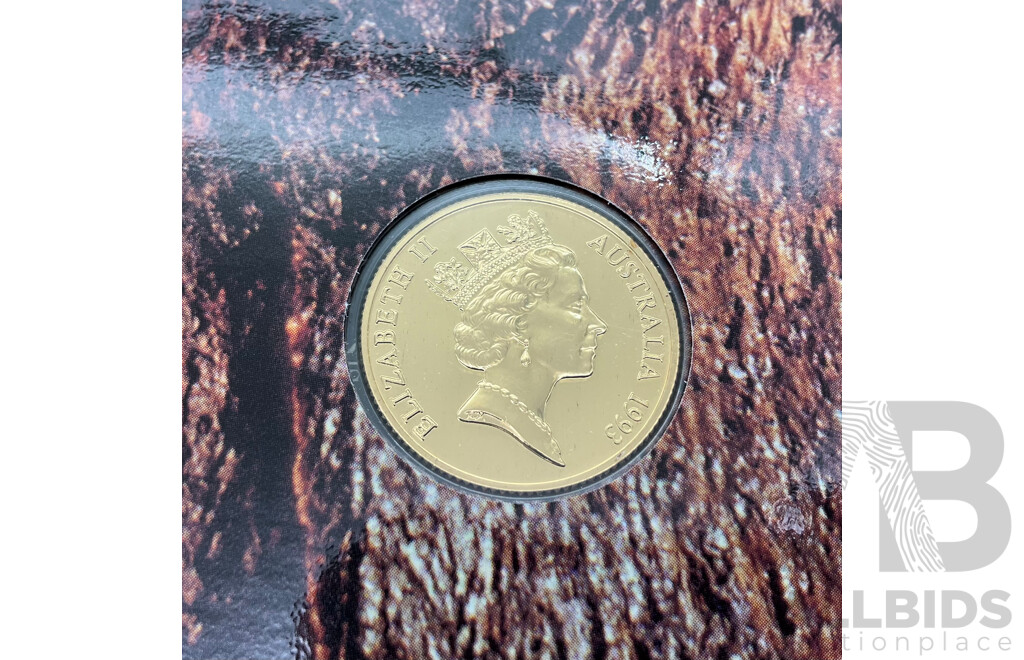 Australian RAM 1993 Gold Two Hundred Dollar Coin, Pride of Australia, Squirrel Glider