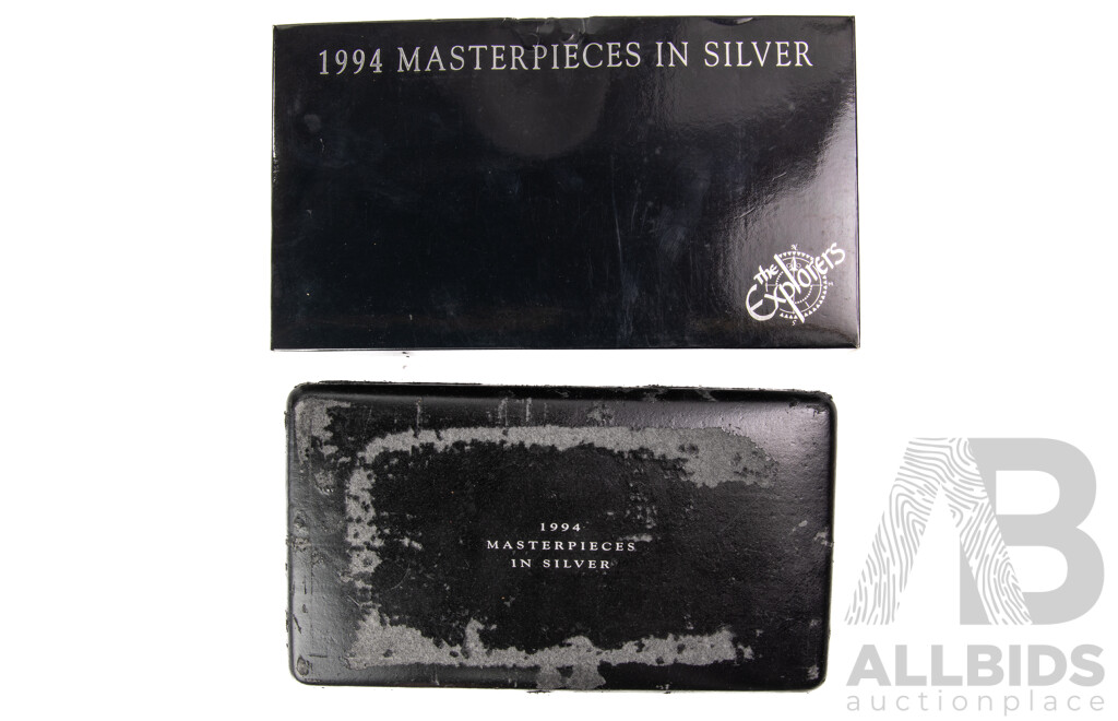Australian RAM 1994 Masterpieces in Silver Set (Two Coins Lacking).925