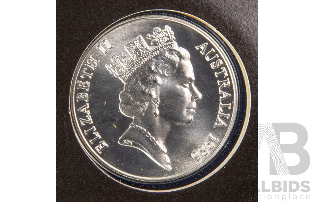 Australian RAM 1986 Silver Ten Dollar Coin, State Series South Australia .925