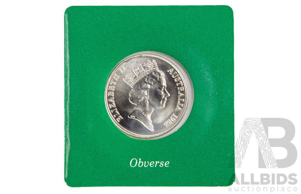 Australian RAM 1985 Silver Ten Dollar Coin, State Series, Victoria .925