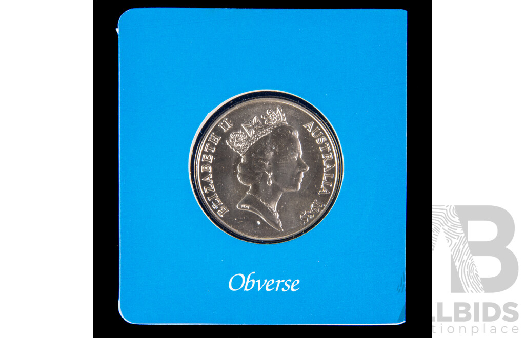 Australian RAM 1985 Silver Ten Dollar Coin, State Series, Victoria .925
