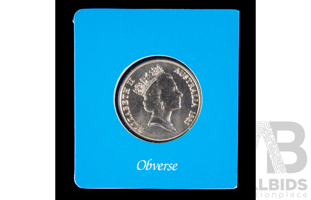 Australian RAM 1985 Silver Ten Dollar Coin, State Series, Victoria .925