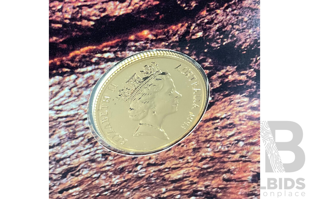 Australian RAM 1993 Gold Two Hundred Dollar Coin, Pride of Australia, Squirrel Glider .917