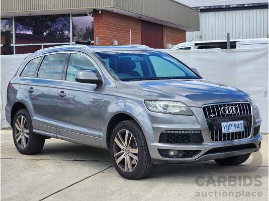 12/2010 Audi Q7 3.0 TFSI Quattro MY11 4d Wagon Grey 3.0L