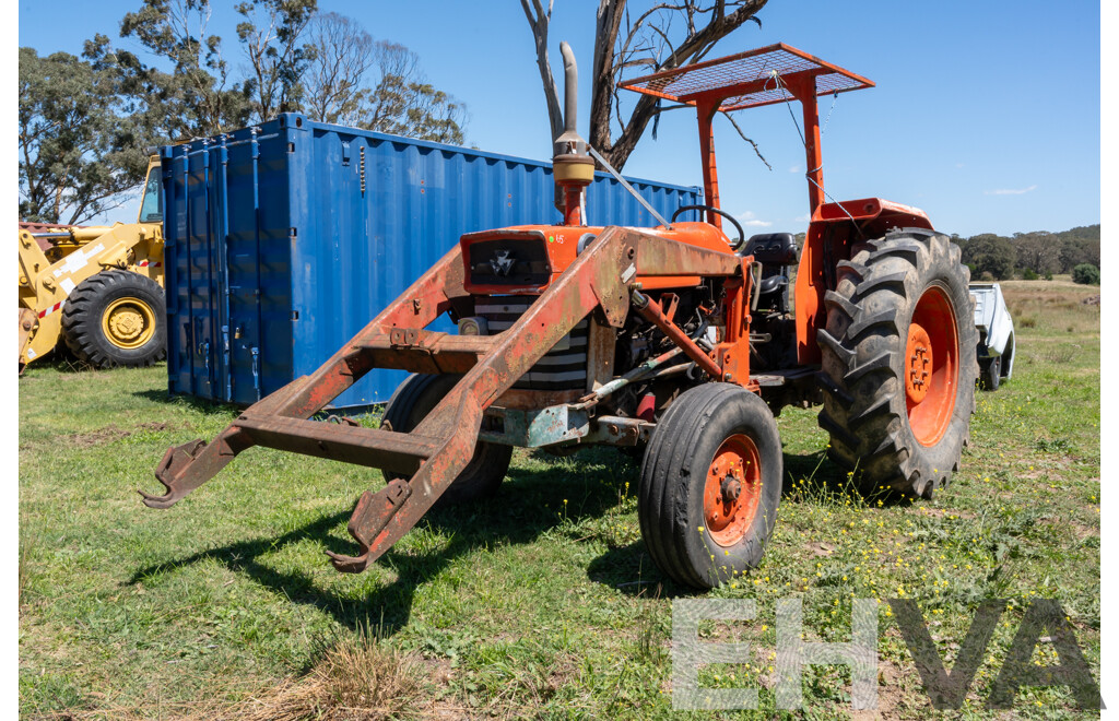 1966, Massey Ferguson 165 4 Cylinder Diesel, 4x2, Open Cab Tractor