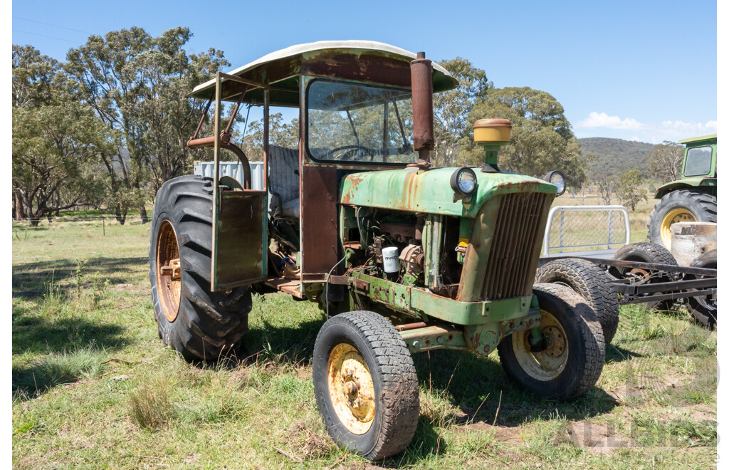 1965, John Deere 2010,  4 Cylinder 2.7L Diesel, 4x2, Open Air Canopy Tractor