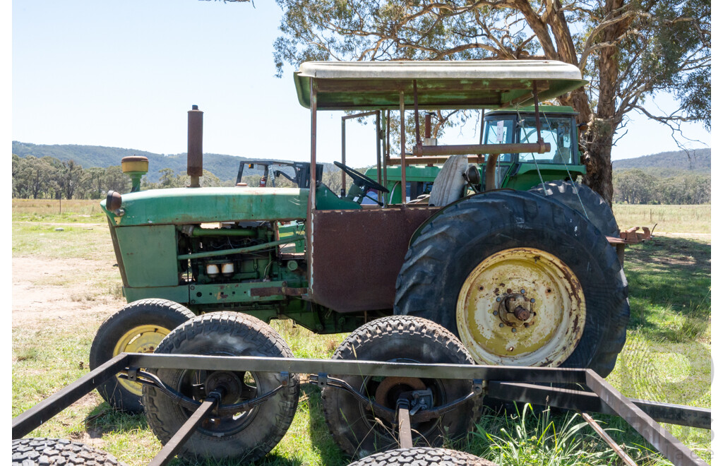 1965, John Deere 2010,  4 Cylinder 2.7L Diesel, 4x2, Open Air Canopy Tractor