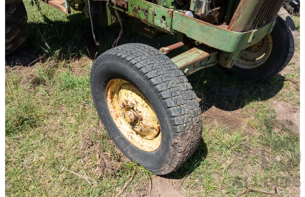 1965, John Deere 2010,  4 Cylinder 2.7L Diesel, 4x2, Open Air Canopy Tractor