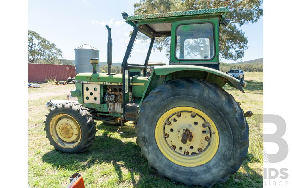 1977, John Deere 2130,  4 Cylinder 3.9L Diesel, 4x2, Glass Canopy Tractor