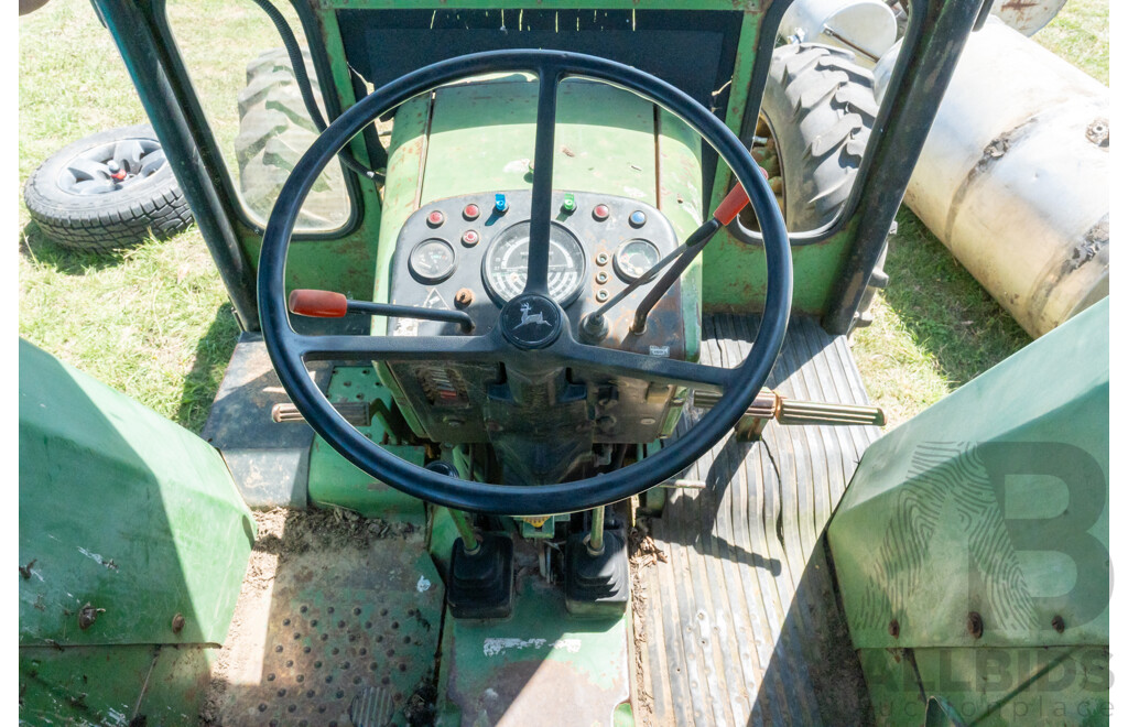 1977, John Deere 2130,  4 Cylinder 3.9L Diesel, 4x2, Glass Canopy Tractor