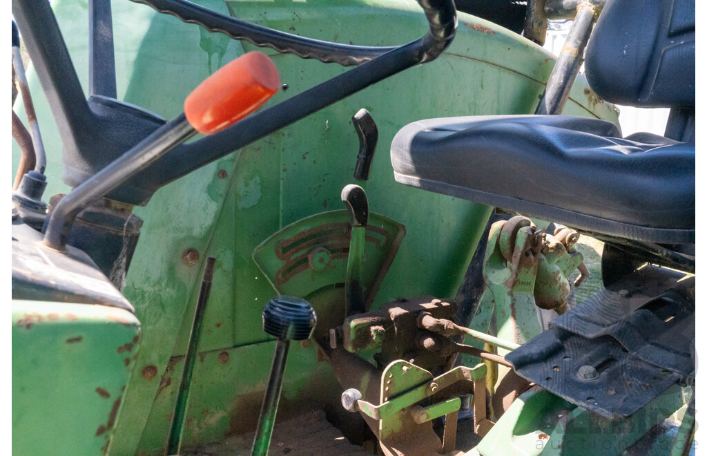 1977, John Deere 2130,  4 Cylinder 3.9L Diesel, 4x2, Glass Canopy Tractor