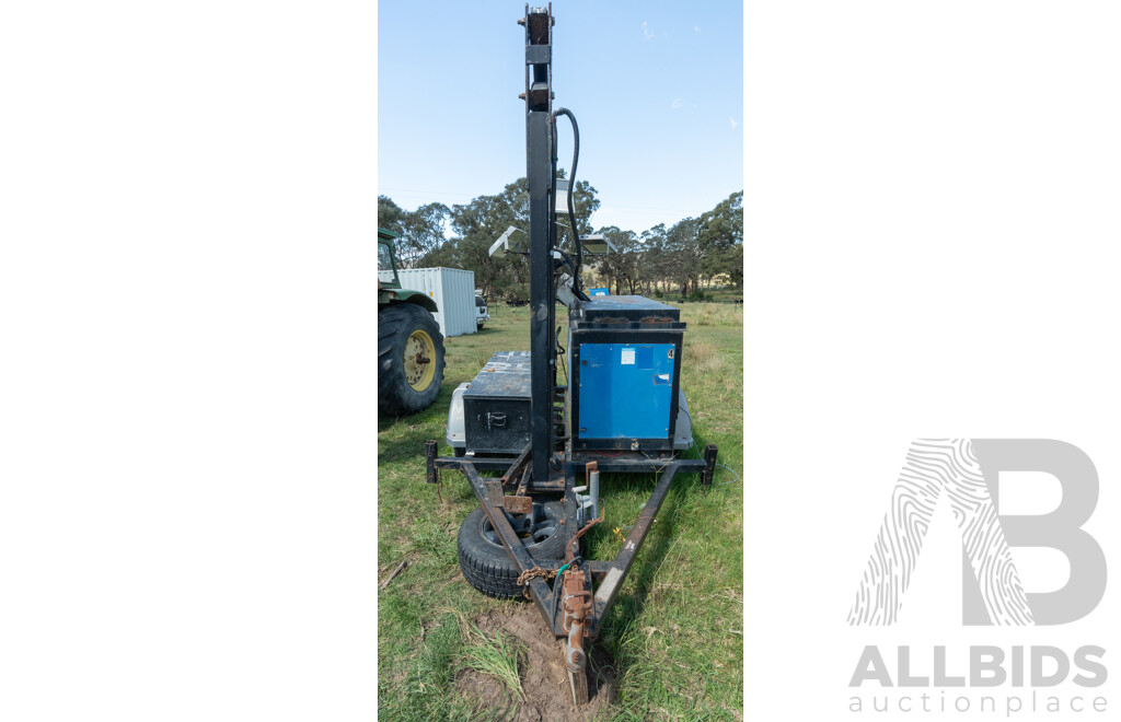 07/2007, True Blue Manufacturing, Trailer Mounted Light Tower