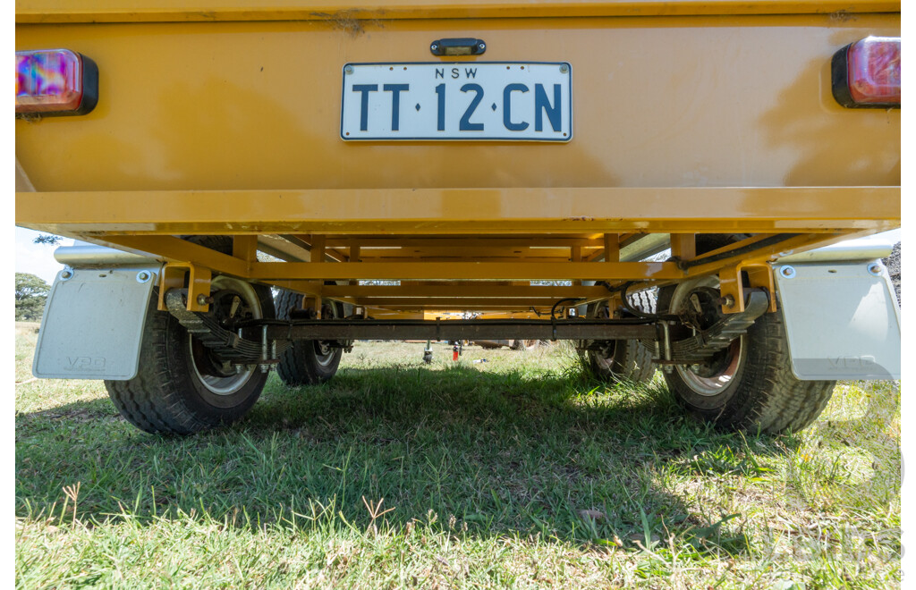 12/1994, Trailway Dual Axle,Table Top Without Fittings Trailer