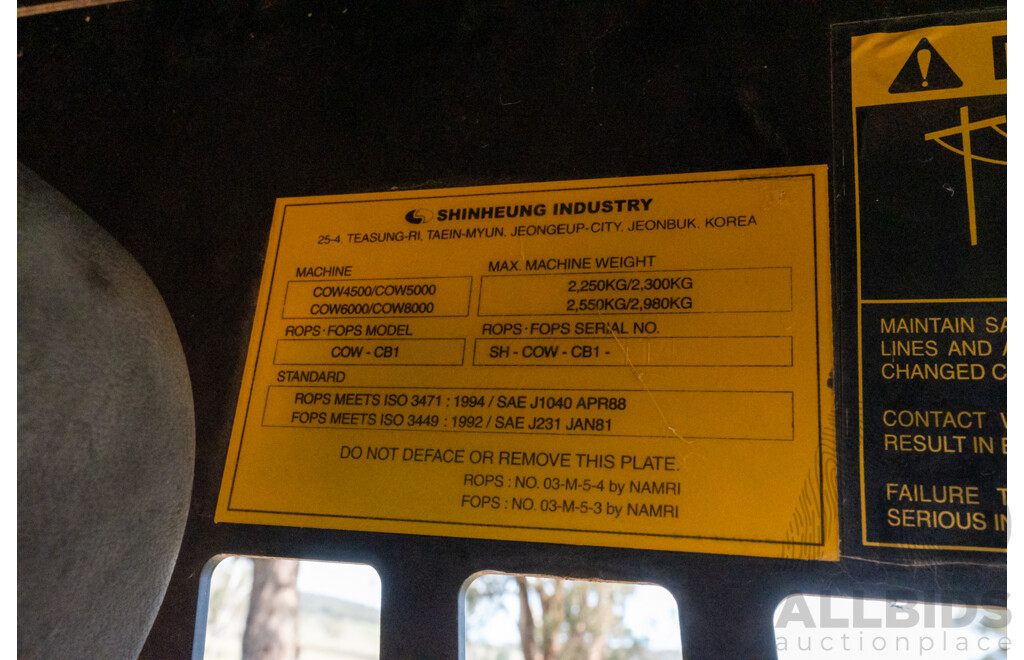 2004, Cougar 4500 Series 2 Skid Steer Loader