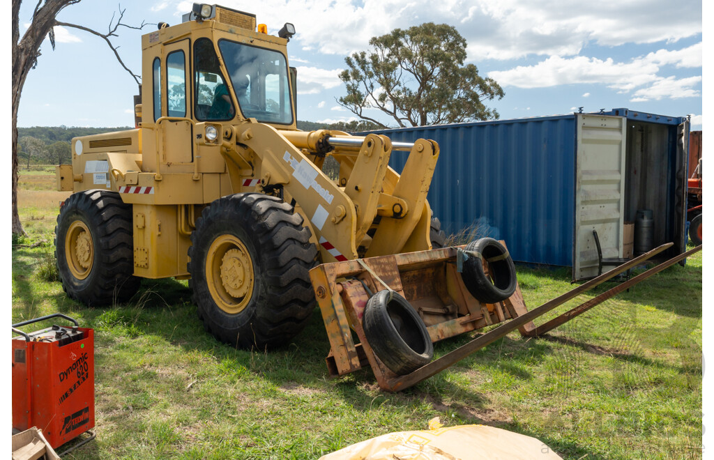Circa 1990, Kawasaki 80ZII, 6 Cylinder Turbo Charged Diesel, 165HP,  Wheel Loader