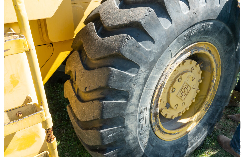 Circa 1990, Kawasaki 80ZII, 6 Cylinder Turbo Charged Diesel, 165HP,  Wheel Loader