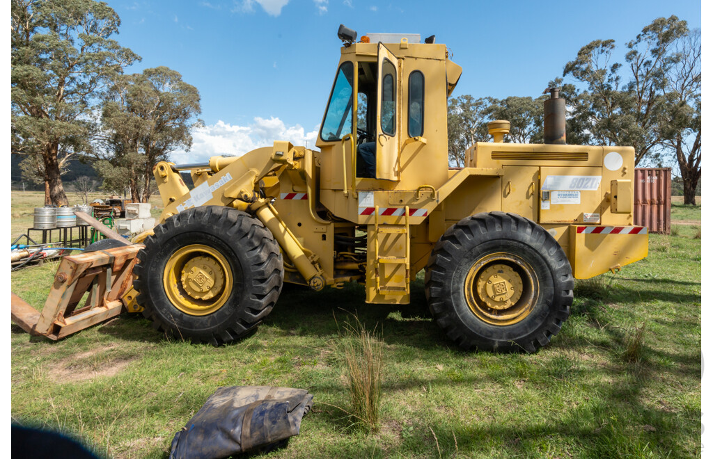 Circa 1990, Kawasaki 80ZII, 6 Cylinder Turbo Charged Diesel, 165HP,  Wheel Loader