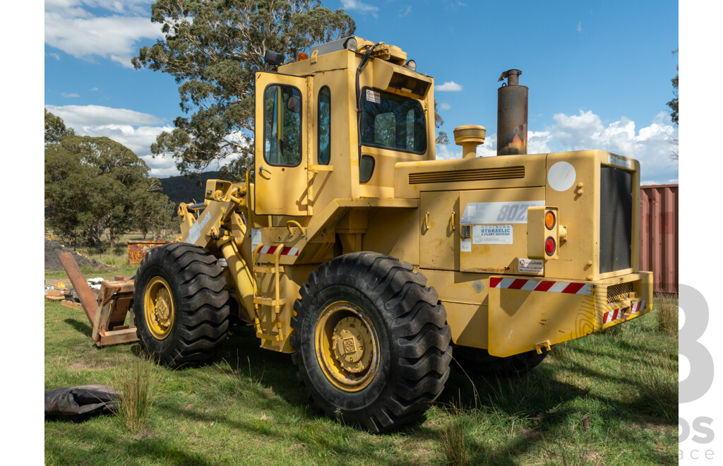 Circa 1990, Kawasaki 80ZII, 6 Cylinder Turbo Charged Diesel, 165HP,  Wheel Loader