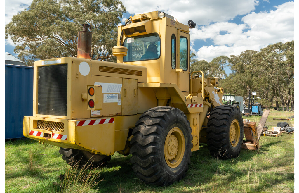Circa 1990, Kawasaki 80ZII, 6 Cylinder Turbo Charged Diesel, 165HP,  Wheel Loader