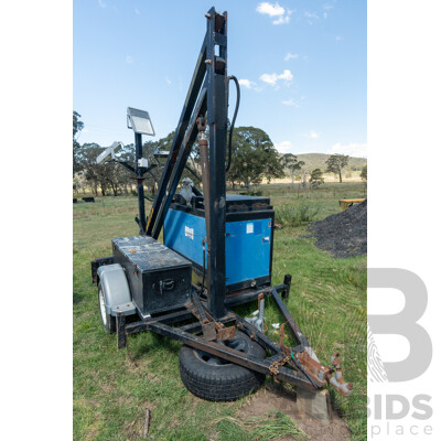 07/2007, True Blue Manufacturing, Trailer Mounted Light Tower