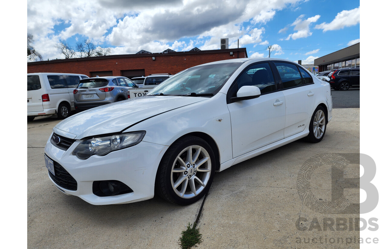 10/2014 Ford Falcon XR6 FG MK2 4d Sedan White 4.0L