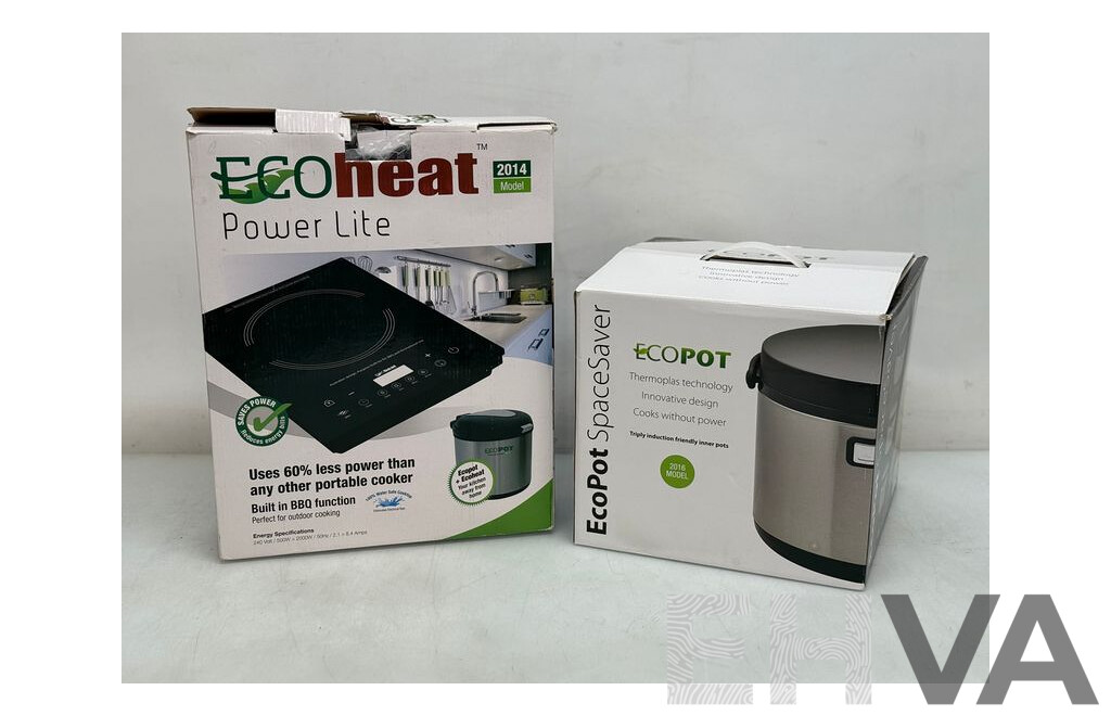 Eco Heat Induction Cooktop and Eco Pot
